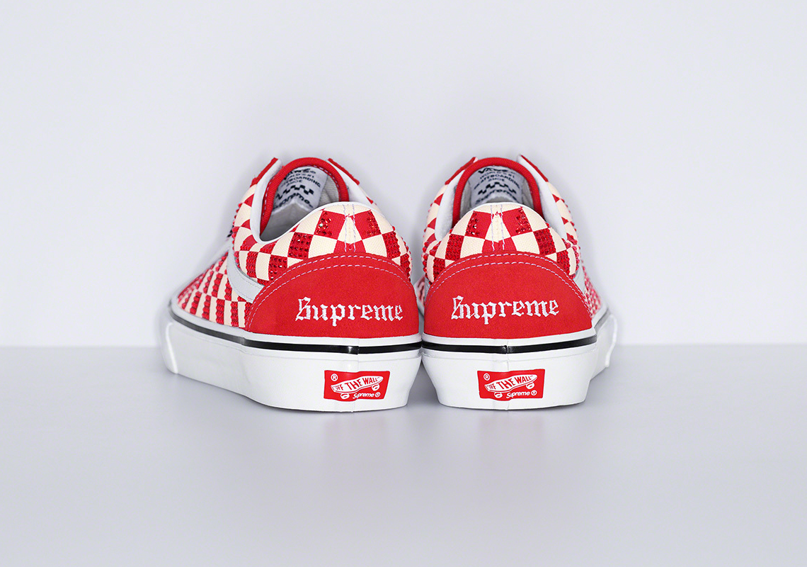 Supreme Swarovski Vans Old Skool Release Date | SneakerNews.com