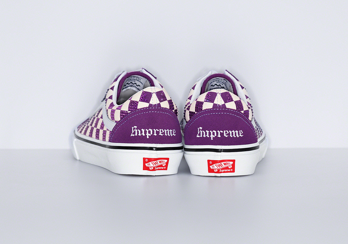 Supreme Swarovski Vans Old Skool Release Date | SneakerNews.com