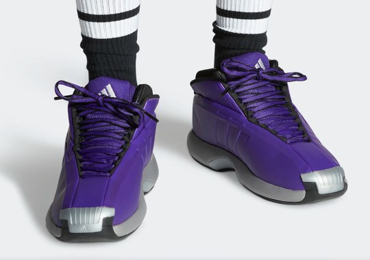 A Lakers-Friendly “Regal Purple” Paints The Retro adidas Crazy 1