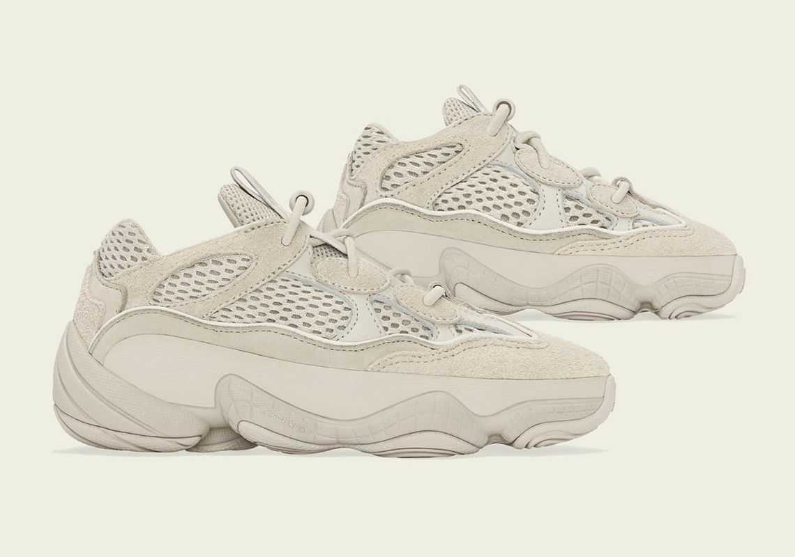 adidas Yeezy 500 "Blush" To Release In Kids/Infant Sizes On October 13th