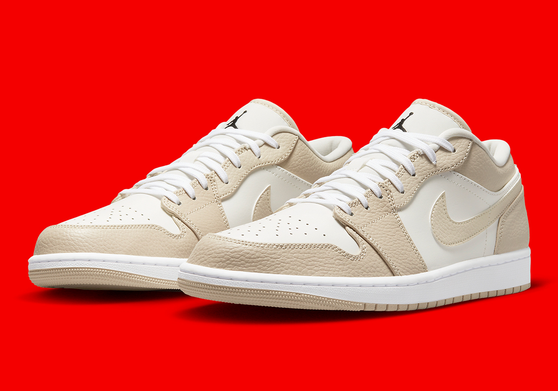 jordan 1 low tan white