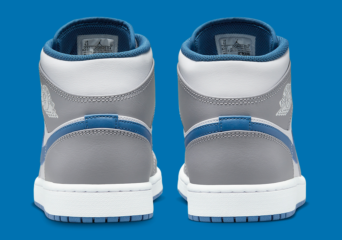 air jordan 1 grey and blue