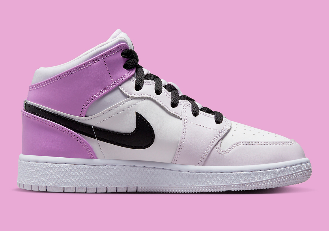 air jordan mid gs pink