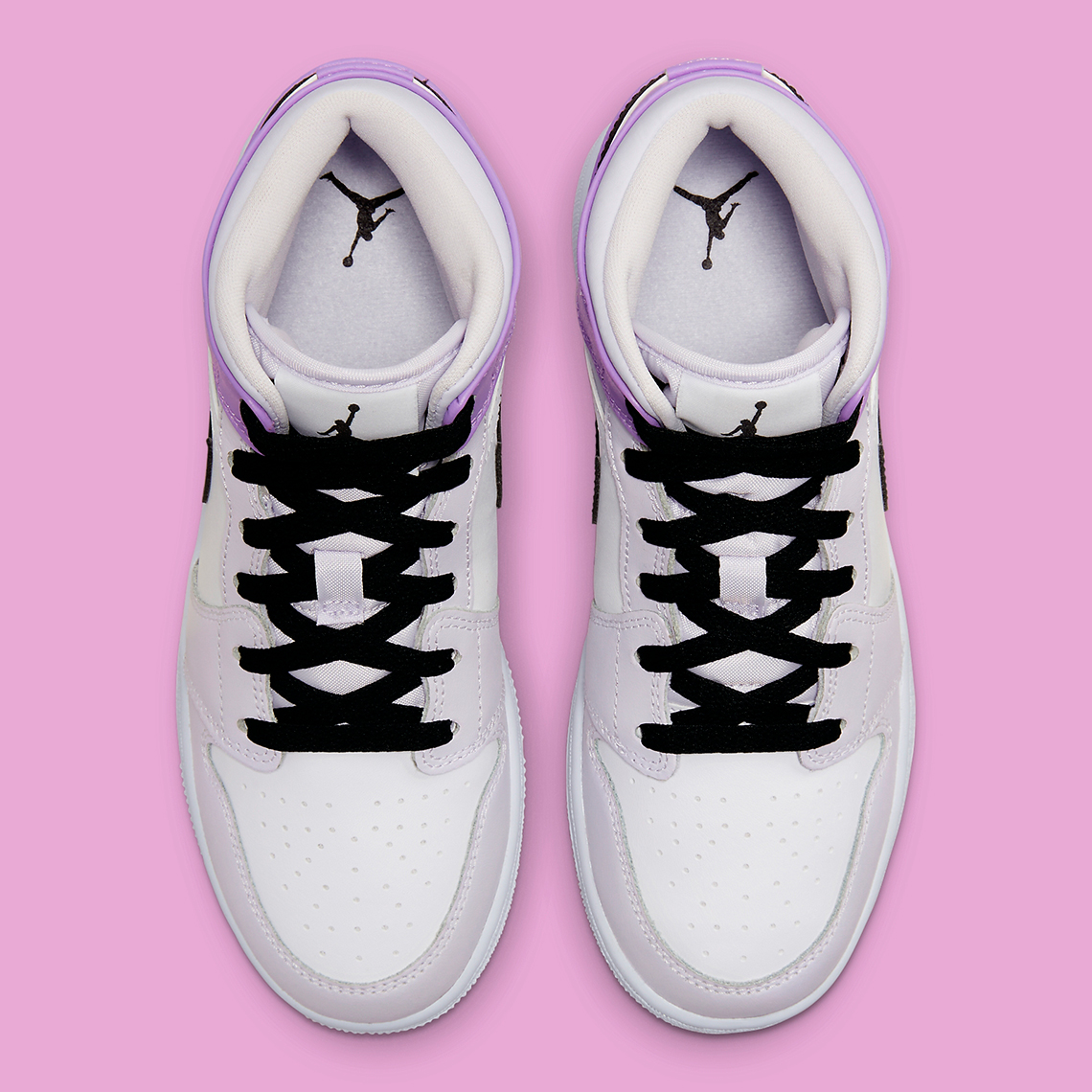 Air Jordan 1 Mid Gs Pink Lavender Dq8423 501 8