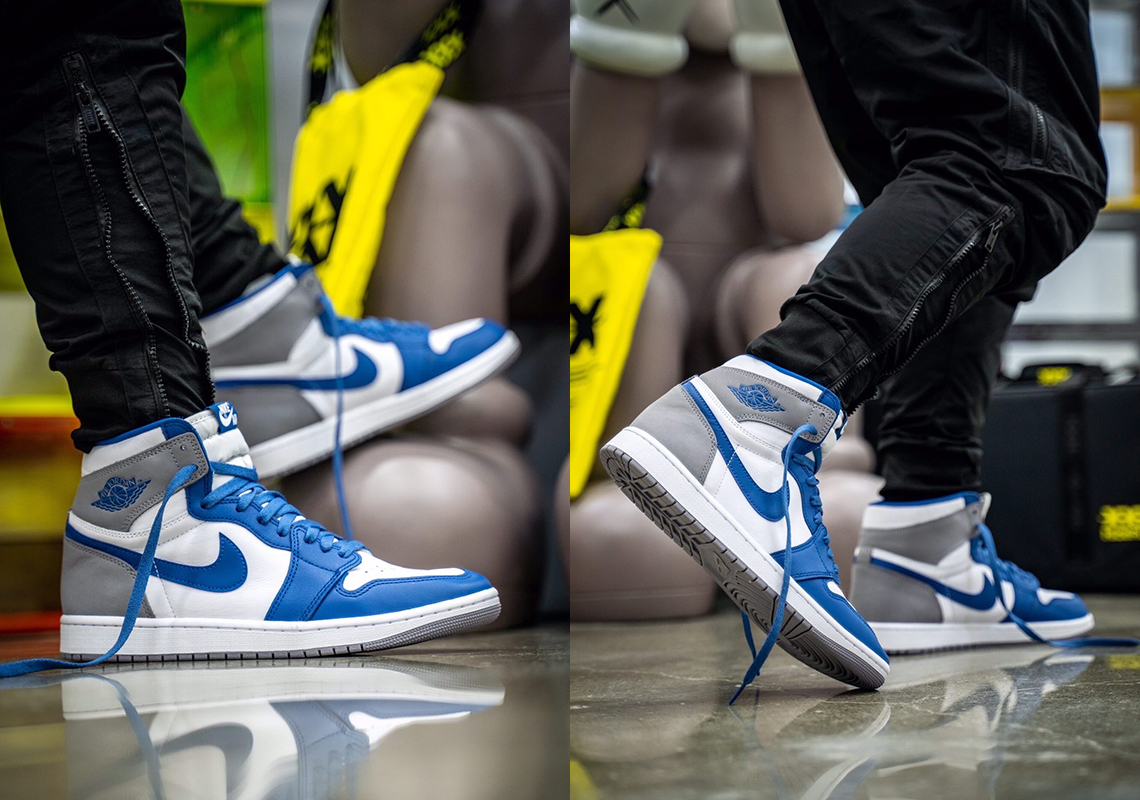 Jordan retro 1 outlet high og on feet