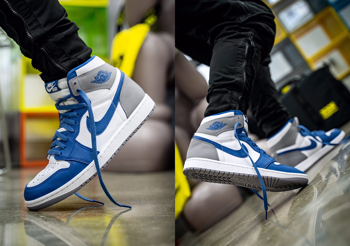 Air Jordan 1 True Blue DZ5485-410 Store List