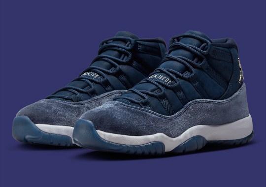 Official Images Of The Women’s Air Jordan 11 “Midnight Navy”