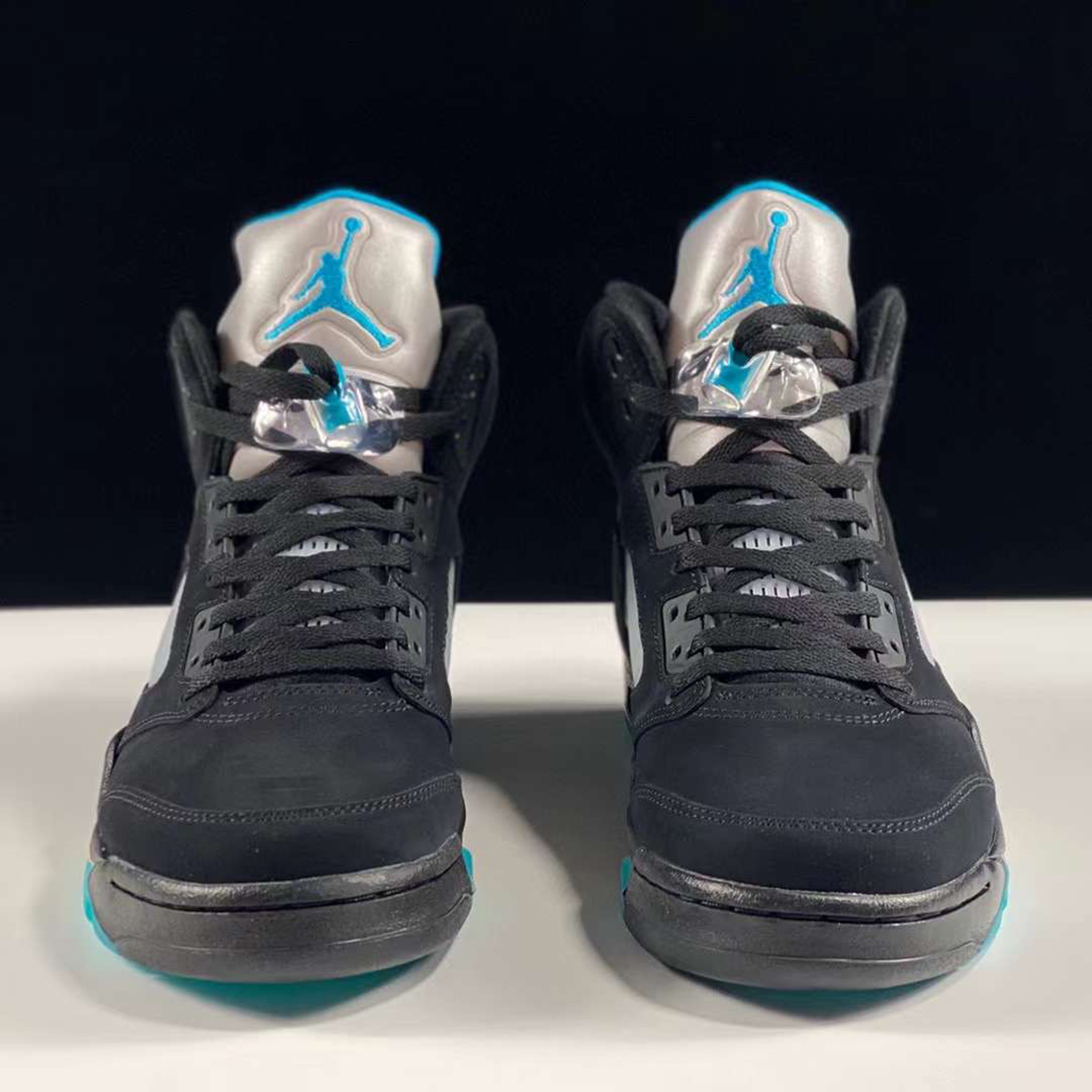 Aqua 5s store jordans