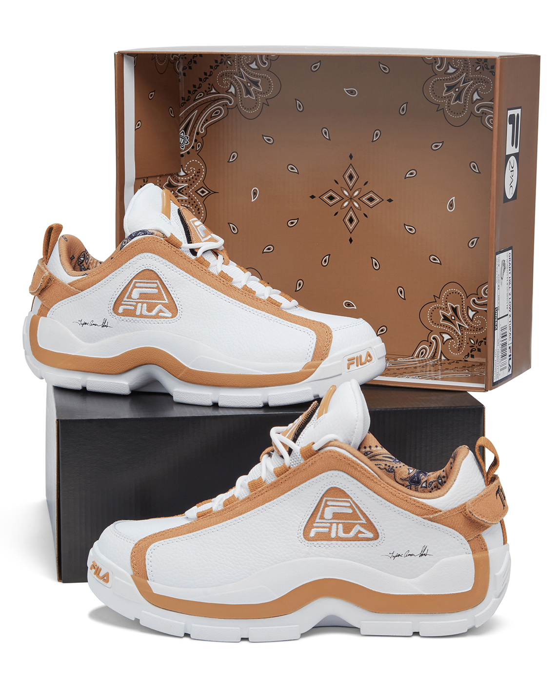 Tupac FILA Grant Hill 2 Low Release Date SneakerNews