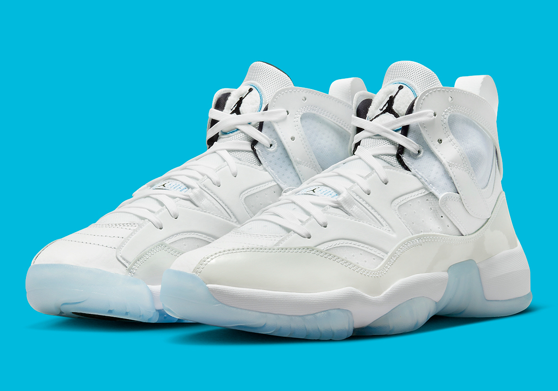 The Jordan Two Trey Continues To Pull From The Archives With A "Legend Blue" Outfit
