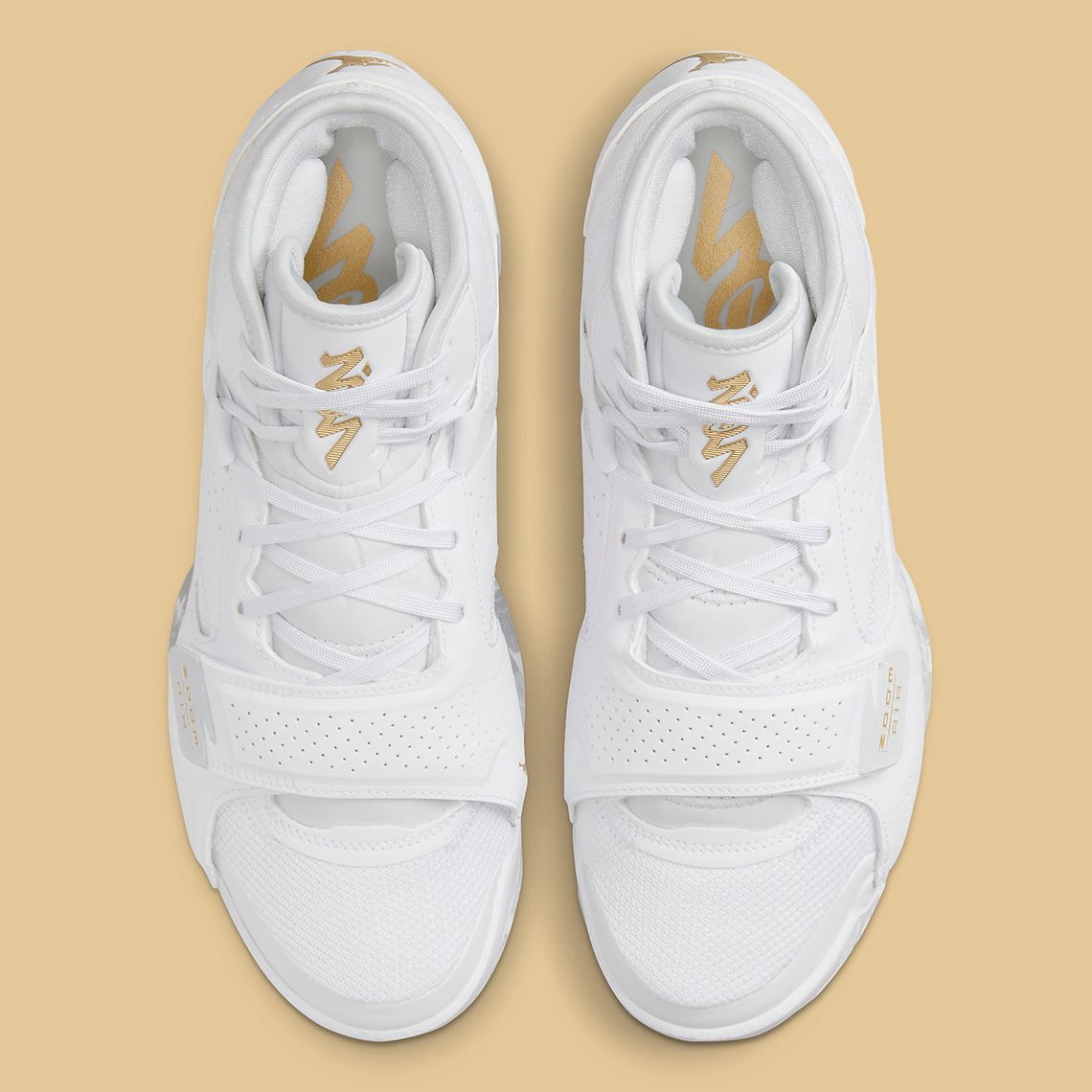 Jordan Zion 2 White Metallic Gold DQ7688-170 | SneakerNews.com