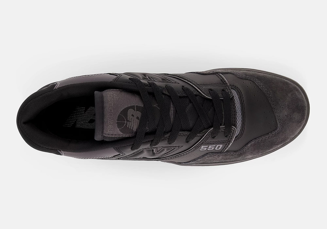 New Balance Mens 997h Shoes Black With Ghost Peppe Black Gum Bb550bgu 3
