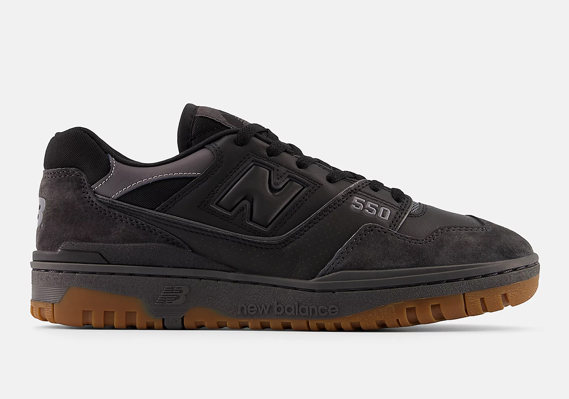 New Balance 550 Black Gum Bb550bgu 5