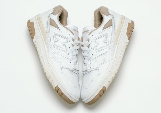 Neutrals Provide A Simple New Balance 550 Offering For The Ladies