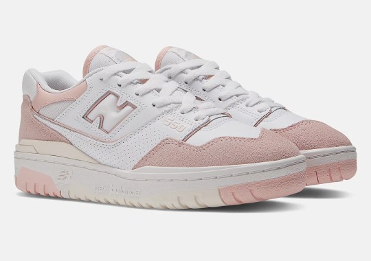 The Women's New Balance 550 "Pink Sand" Set For October 19th Release