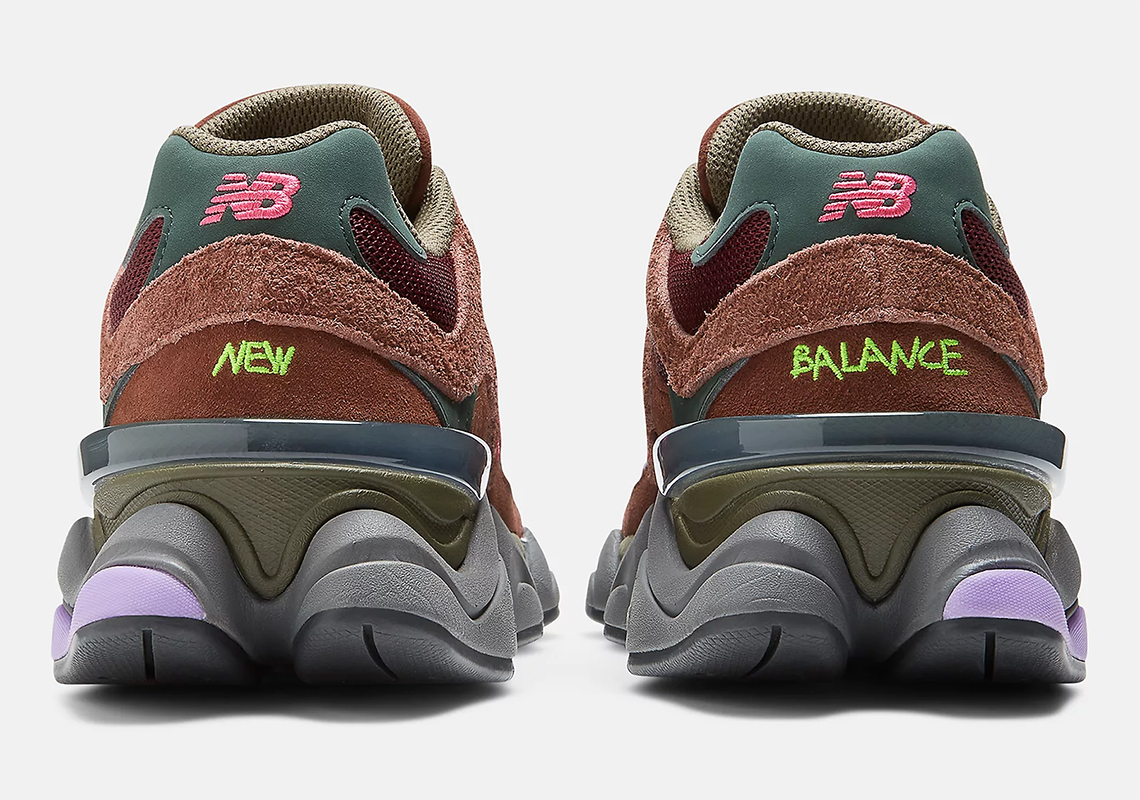 New Balance 9060 Burgundy U9060bur 5