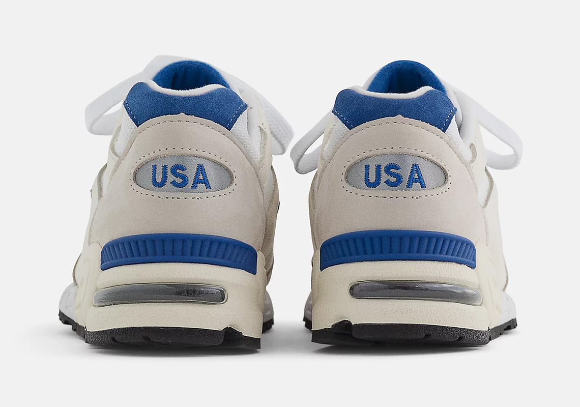 Anthony Edwards Shoes Made In Usa White Blue M990wb2 4