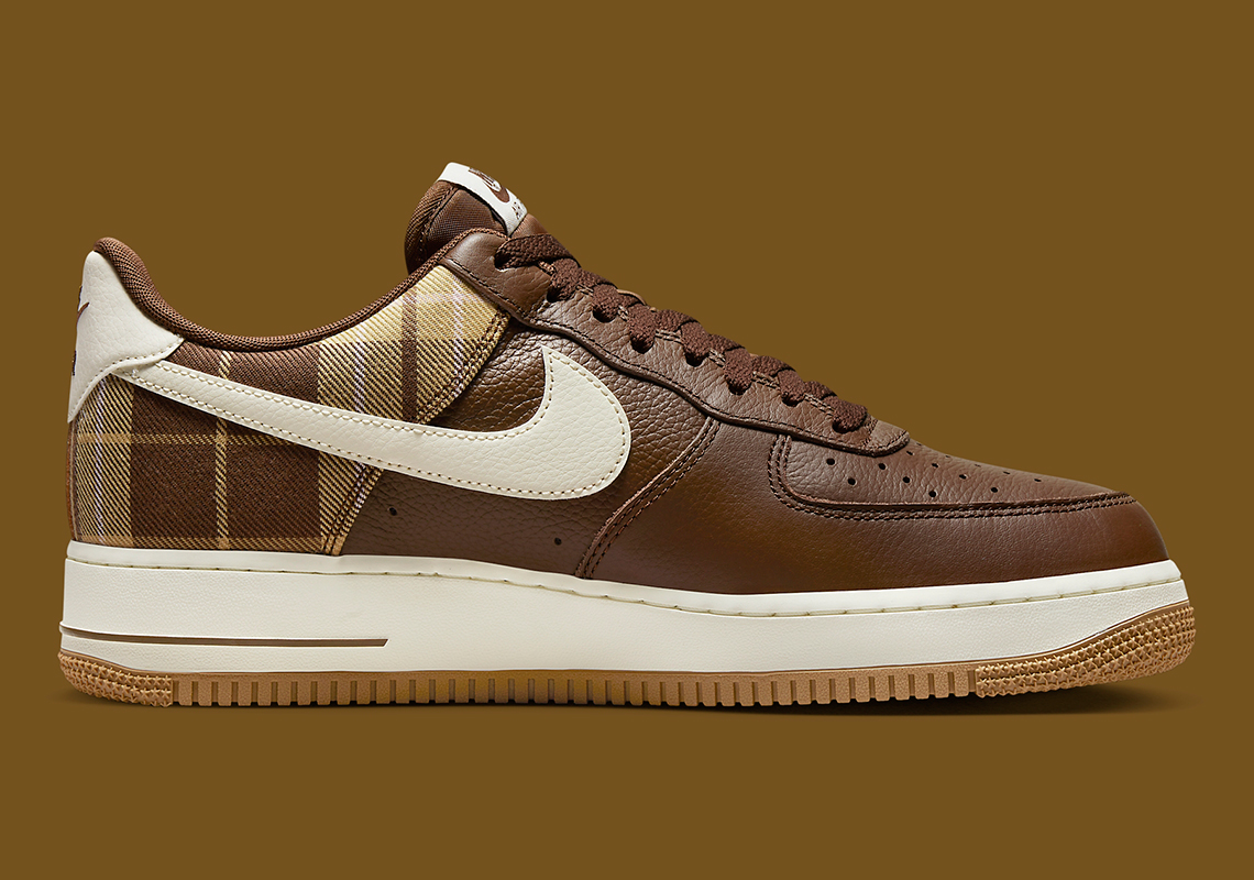 Nike Air Force 1 Low Cacao Plaid Dv0791 200 3