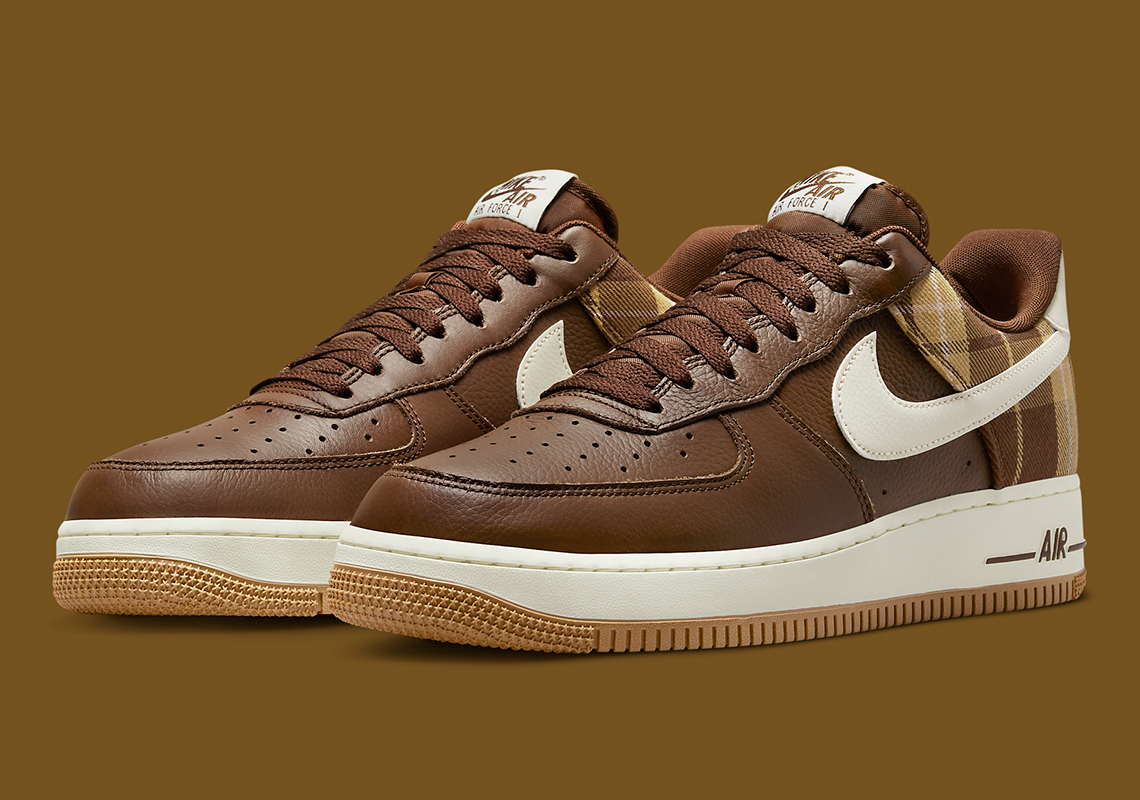 Nike Air Force 1 Low Cacao Plaid Dv0791 200 4