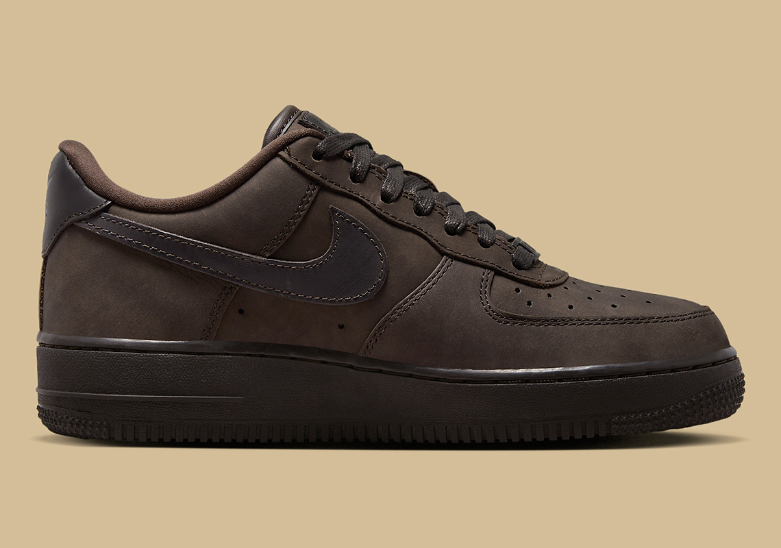chocolate brown air force ones