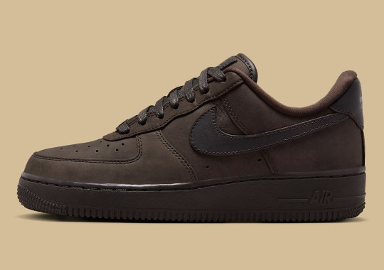 The Nike Air Force 1 Low Served In Rich "Chocolate Brown"