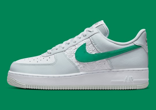 Nike Embosses A Classic Hoops Logo On The Air Force 1