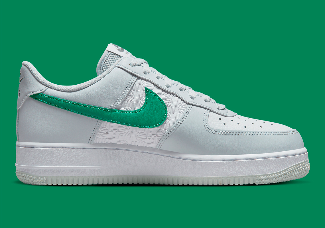 Nike Air Force 1 Low 'Embossed Hoops - Pine Green' FD0667-001