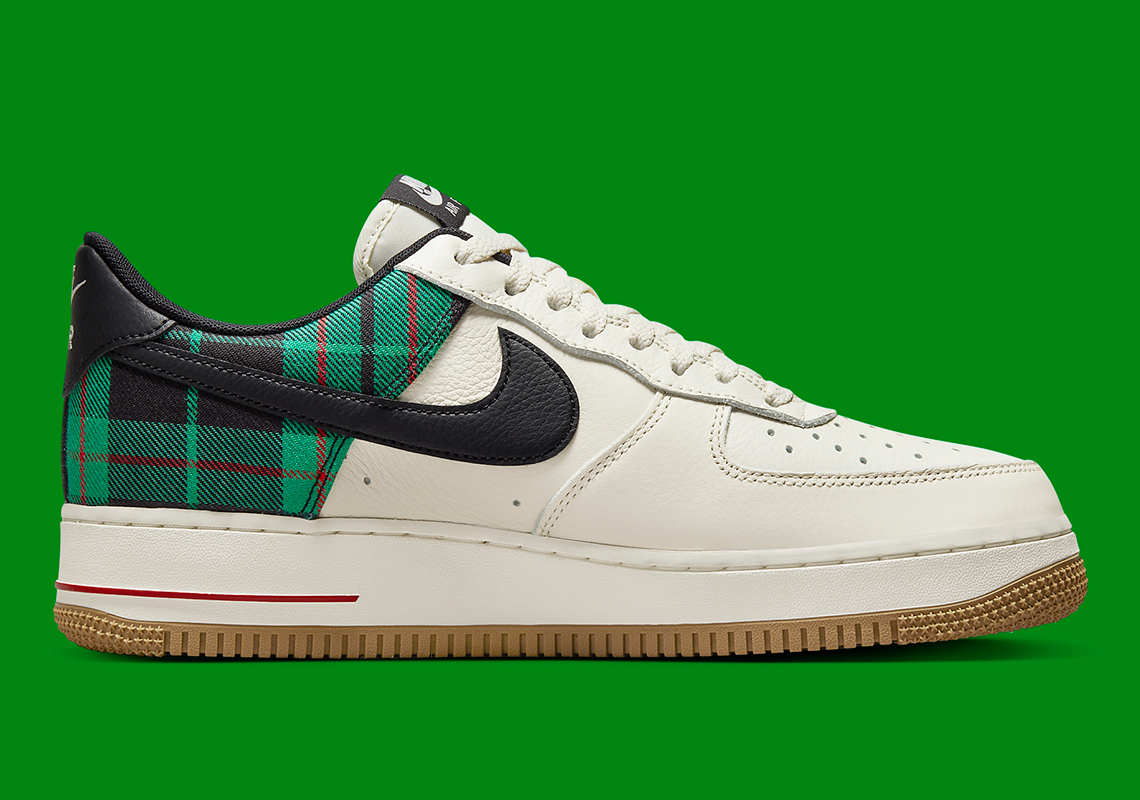 Nike Air Force 1 Low '07 LX Plaid Pale Ivory Stadium Green Men's -  DV0791-100 - US