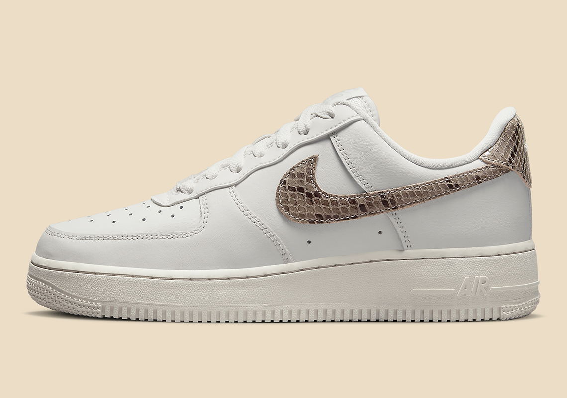 White snakeskin air force ones sale