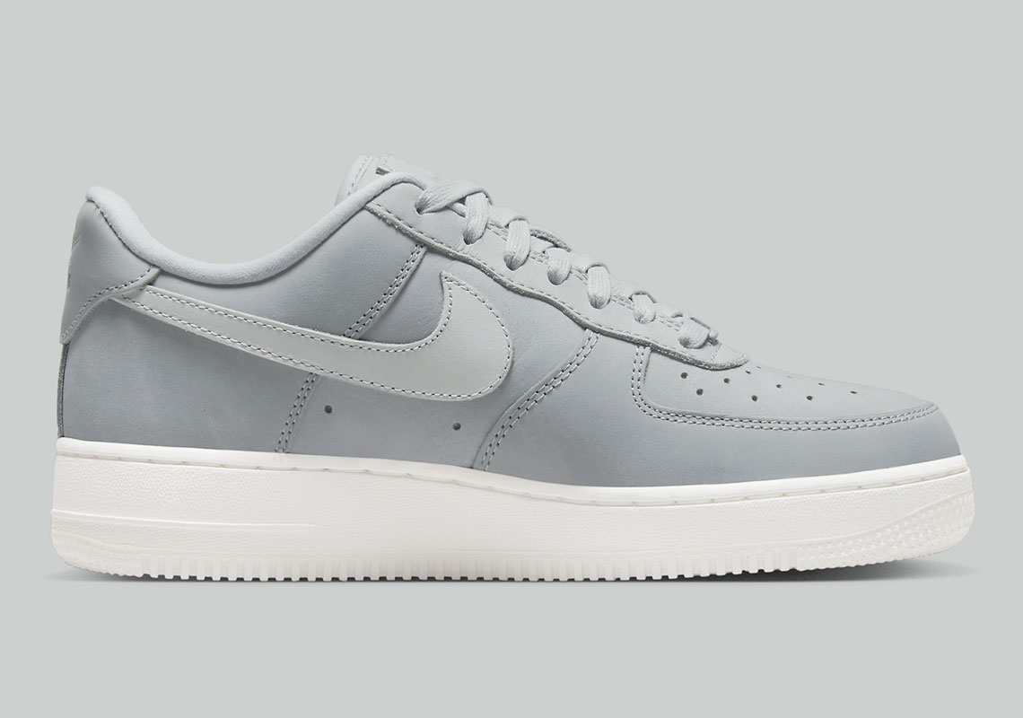 Wolf Grey Hues Contrast This Nike Air Force 1 Mid - Sneaker News