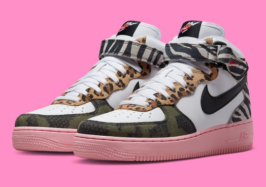 Nike Air Force 1 Mid “Animal Pack” Covered In A Variety Of Wild Patterns