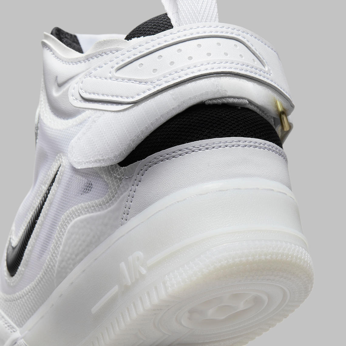 Nike Air Force 1 Mid React 40th Anniversary White Black