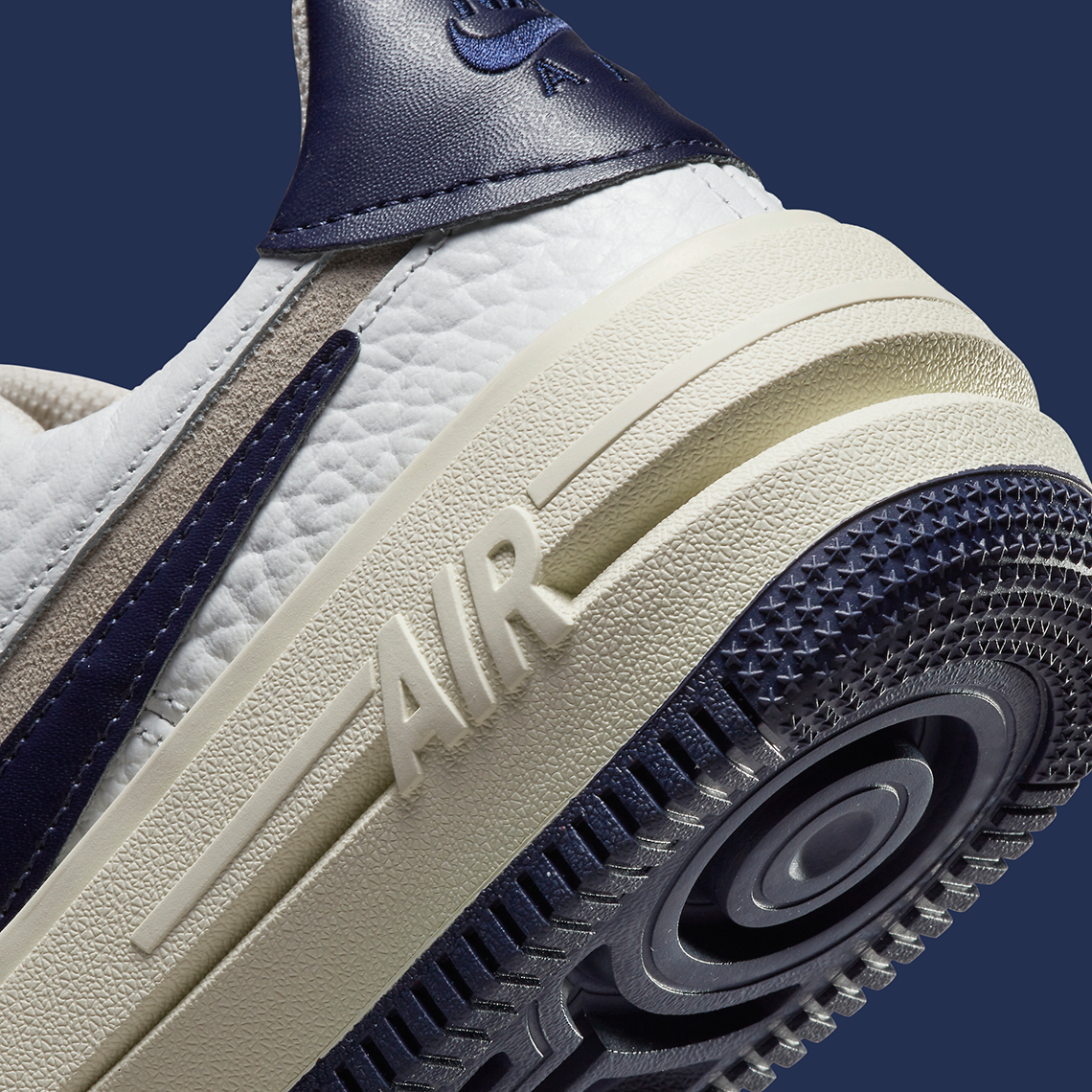 Nike Air Force 1 PLT.AF.ORM White Navy FB8481-100