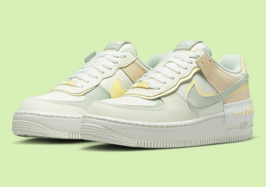 Springtime Pastels Paint The Latest Nike Air Force 1 Shadow