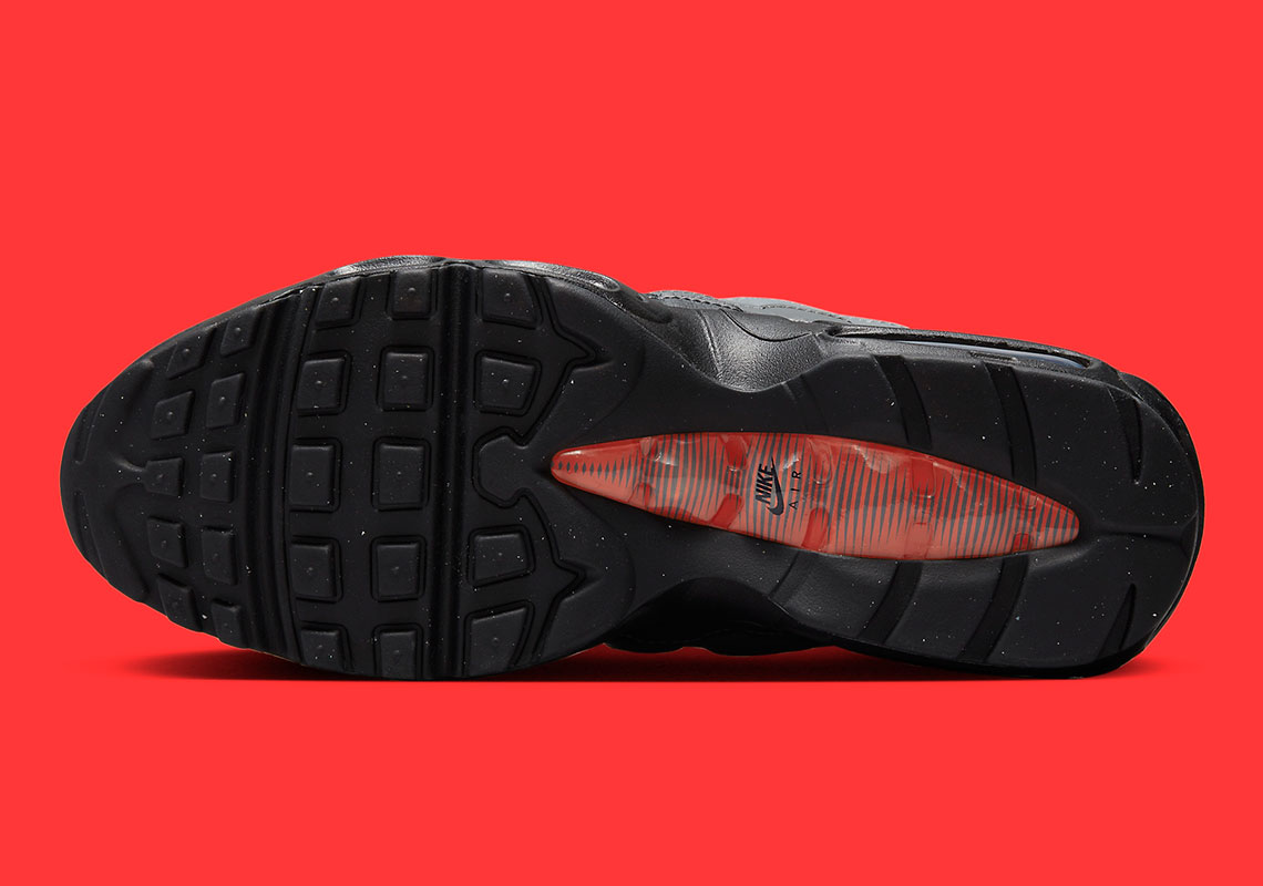 Nike Air Max 95 Multi Swoosh Black Crimson Fd0663 002 5