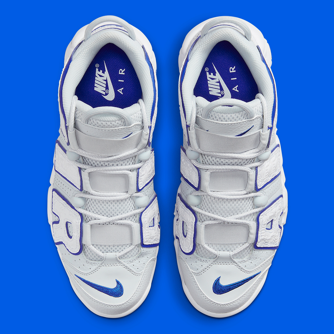 Nike Air More Uptempo Embossed White Royal Fd0669 100 1