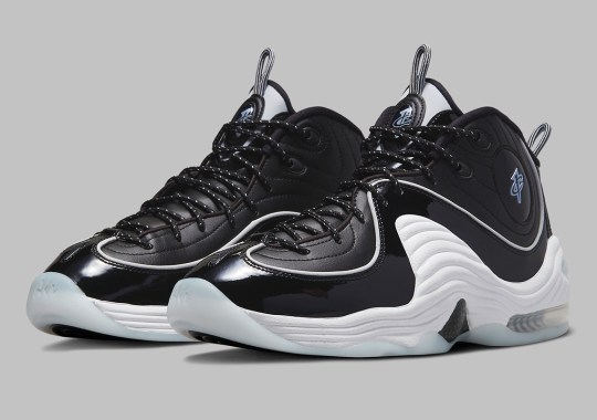 The Nike Air Penny 2 Prepares A Black Patent Leather Outfit
