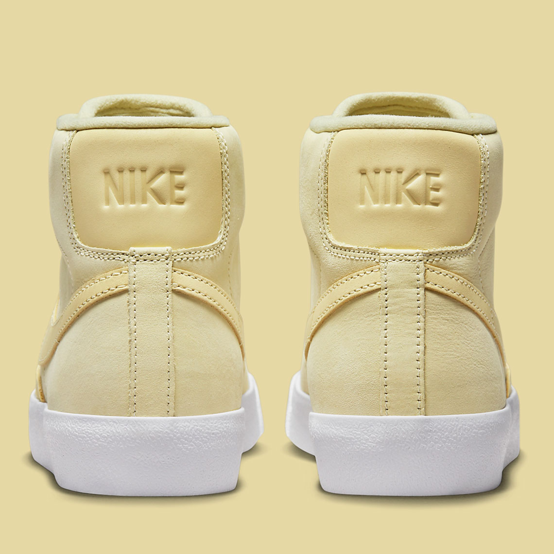 nike blazer mid lemon DQ7572 700 2