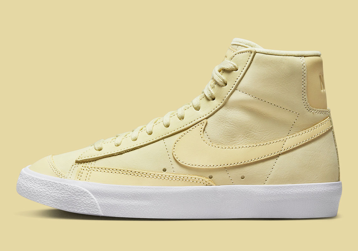 nike blazer mid lemon DQ7572 700 4