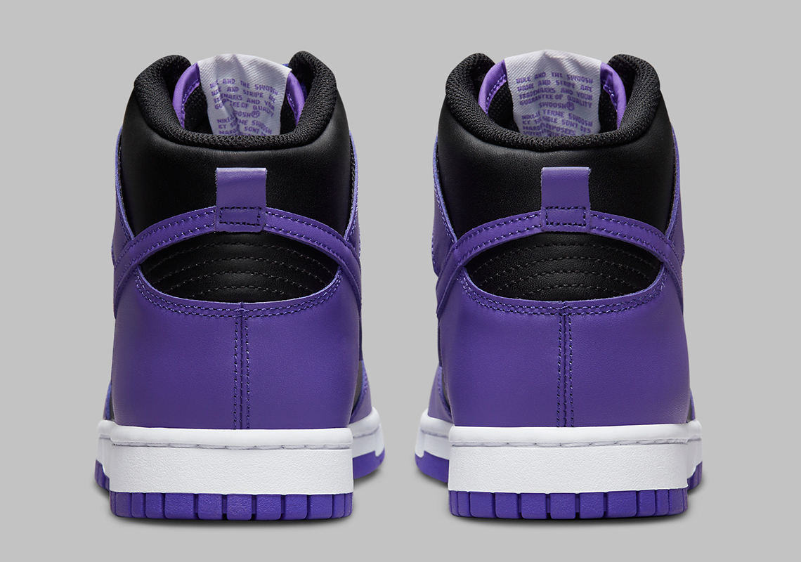 Nike Dunk High Psychic Purple Black Dv0829 500 1