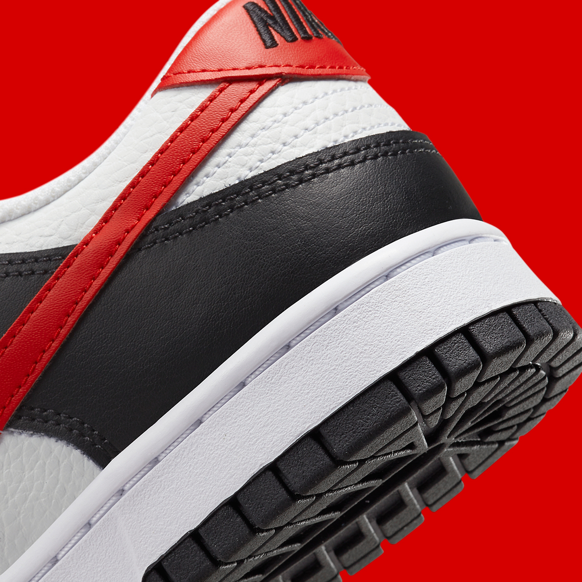 Nike Dunk Low Black Red White 5