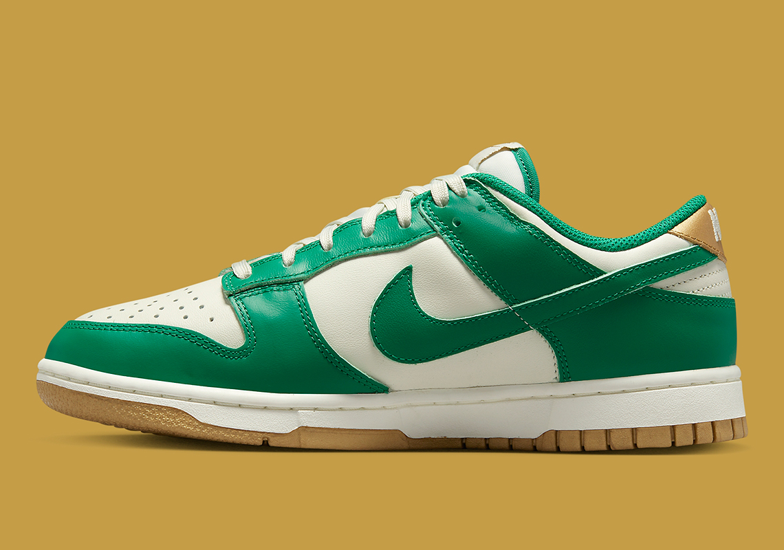 Nike Dunk Low Green Gold Release Date 4