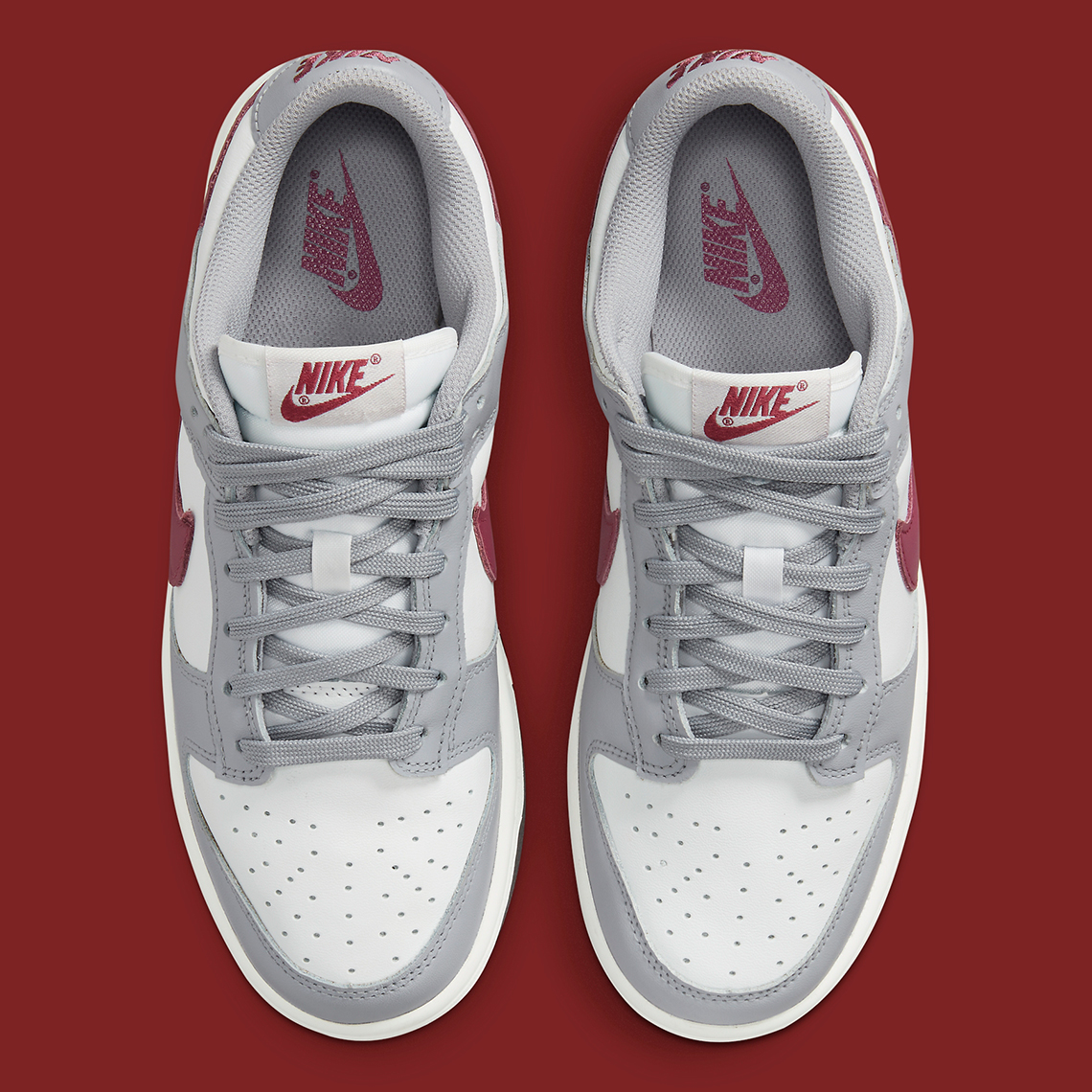 Nike Dunk Low Grey White Red Dd1503 122 1