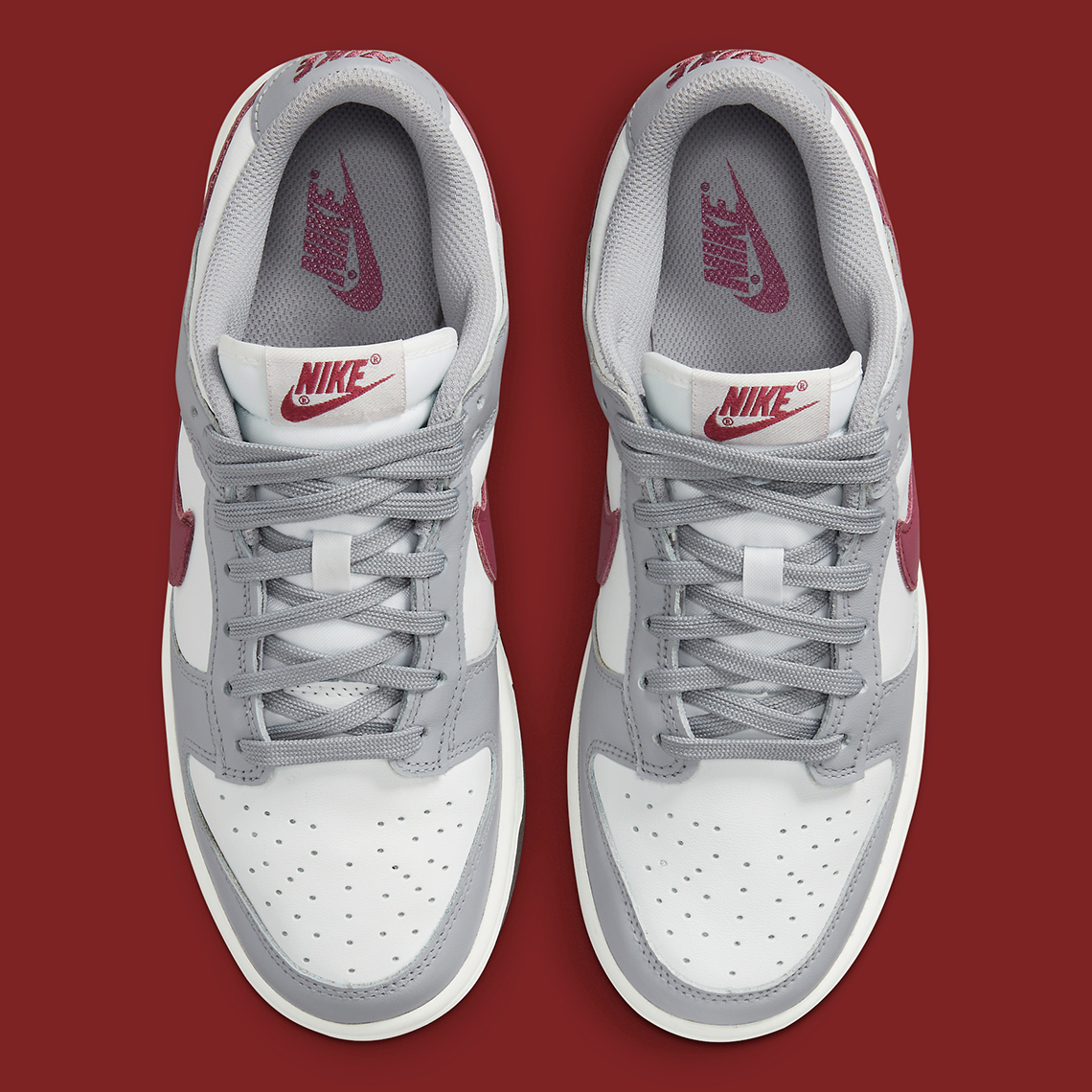 nike dunk low grey white red dd1503 122 1