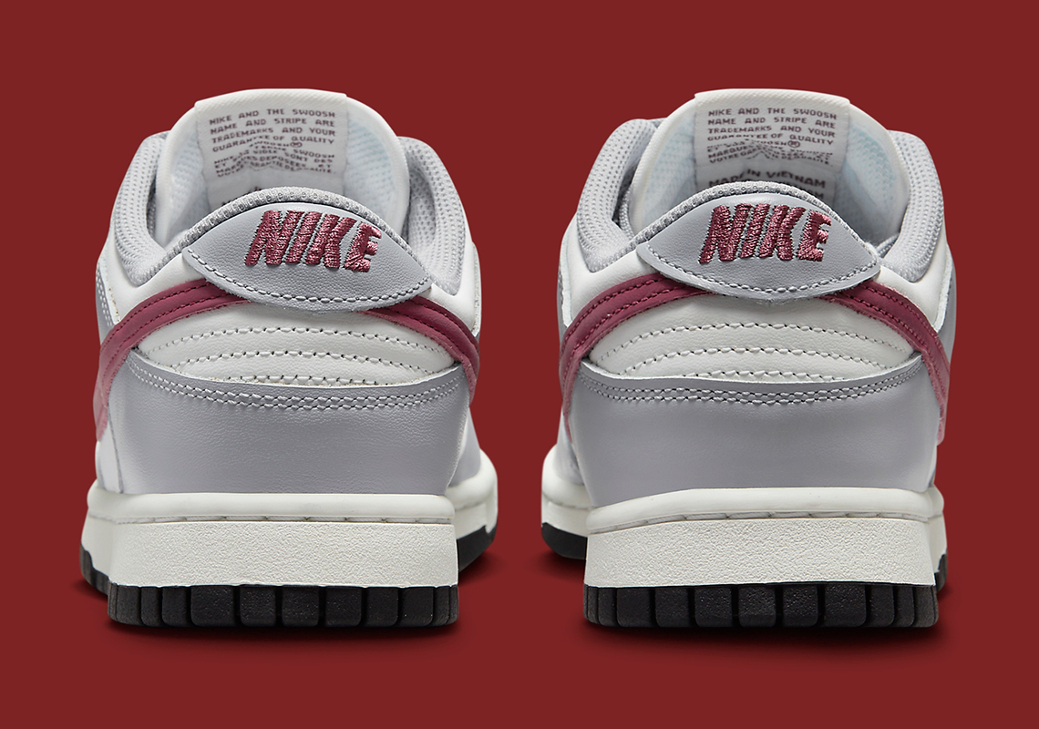Nike Dunk Low Grey White Red Dd1503 122 3