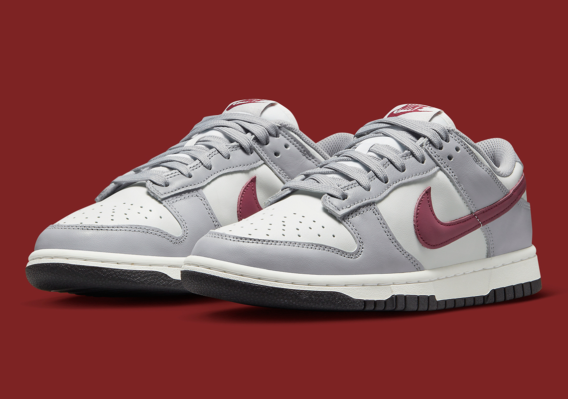 Nike Dunk Low red dunks "Grey/White/Red" DD1503-122 | SneakerNews.com
