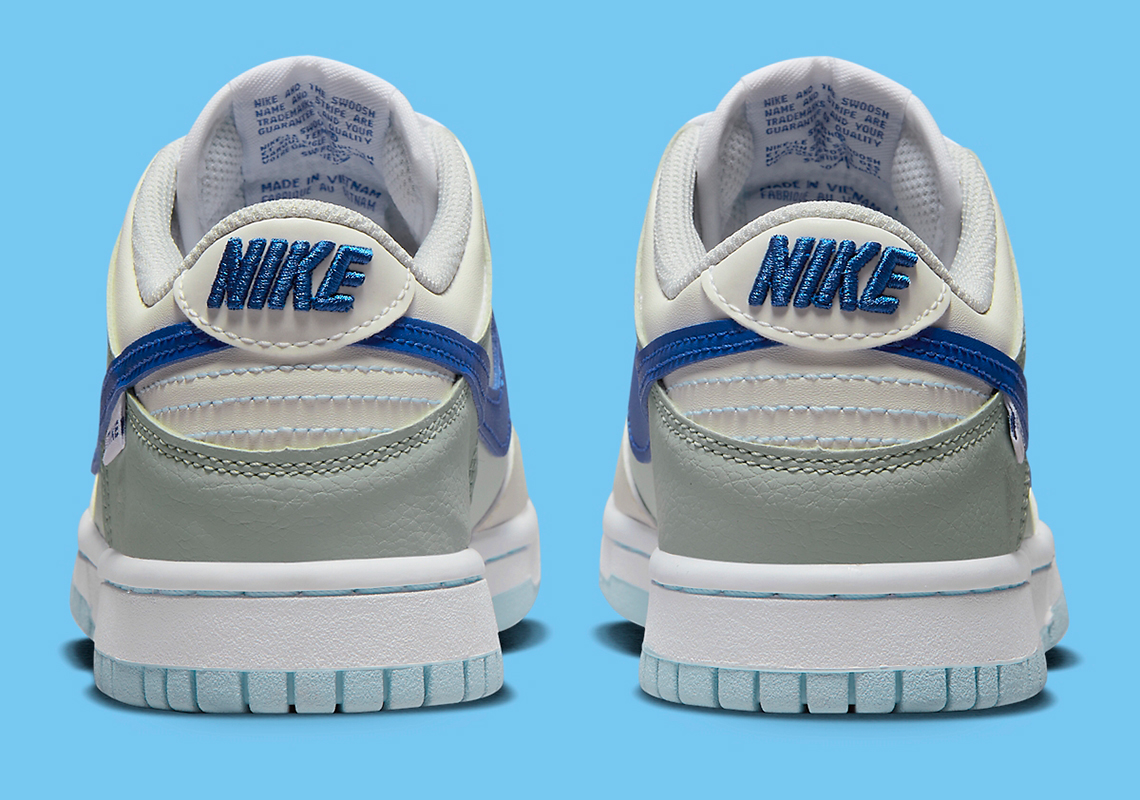 Nike Dunk Low GS Grey Royal FB1843-141 | SneakerNews.com