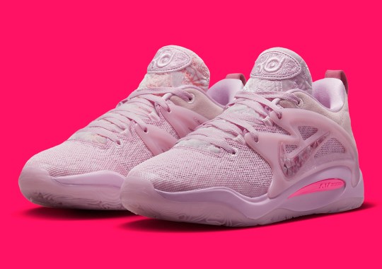 The Nike KD 15 Continues Aunt Pearl’s Legacy With Florals And Pearlized Swooshes