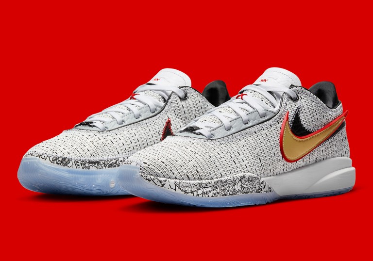 Nike LeBron 20 White Mens Basketball DJ5423-100 VNDS Sz 9.5 Nike LeBron 20 White Mens Basketball DJ5423-100 VNDS Sz 9.5  main image 2