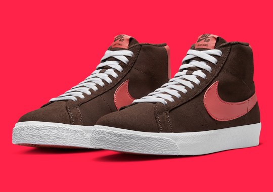 The Nike SB Blazer Mid Preps For Fall With Brown And Pink
